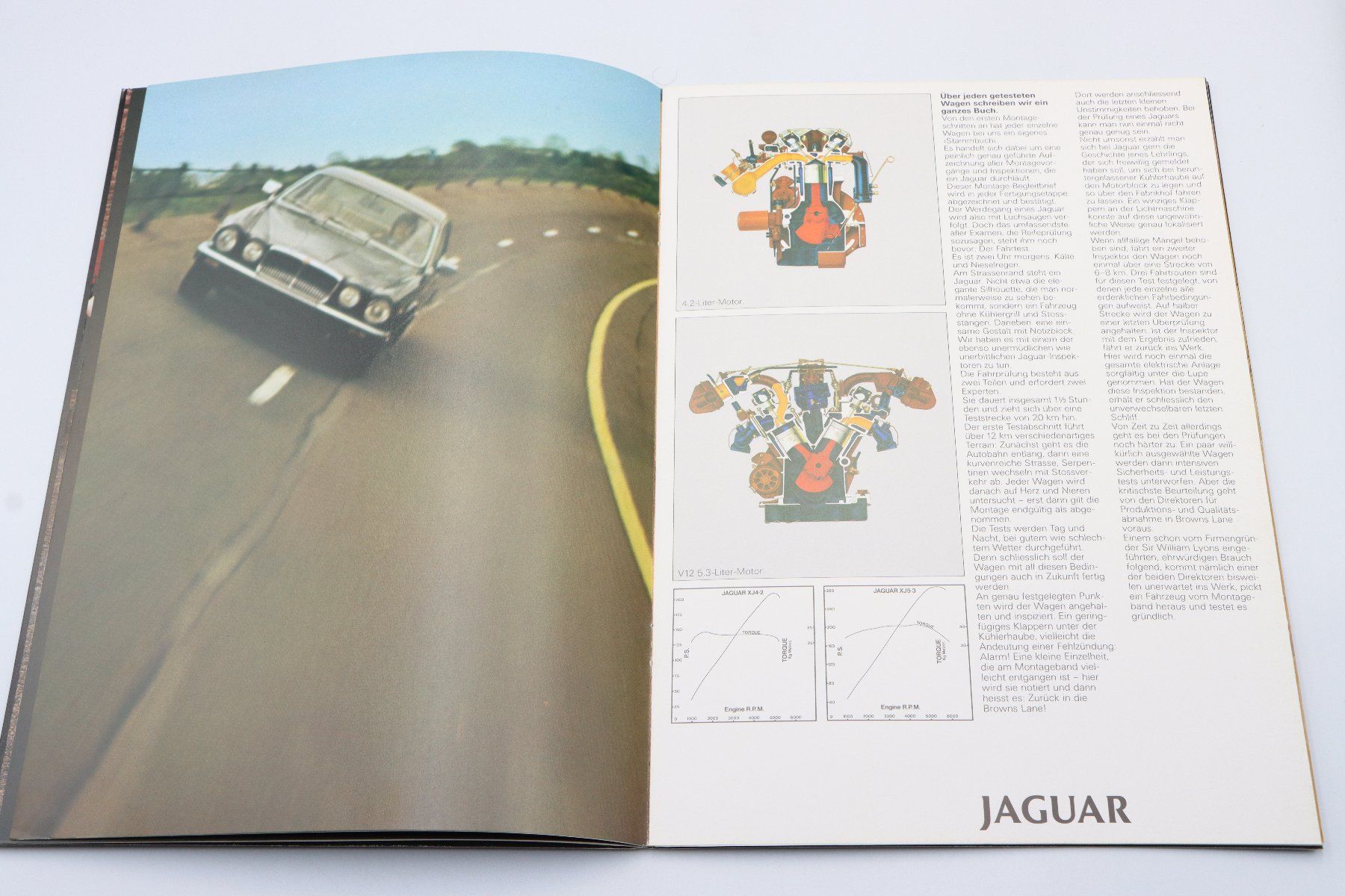 Jaguar Documenti: Jaguar XJ6 / XJ12 1979 Prospekt – Usato da Bühl b.Aarberg venduto da Collectorpassions 6