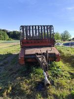 Heuwagen mit Hasenstall 