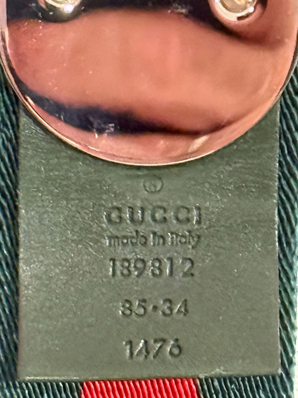 Gucci Ceintures: Gucci Belt – Script Logo Buckle | Unisex – D'occasion à Wädenswil par alekons 2