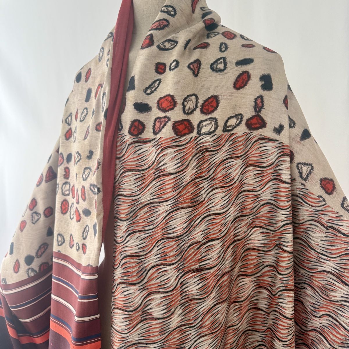 Foulards, Tücher & Schals: PIERRE-LOUIS MASCIA Double Sided Scarf – Neu (gemäss Beschreibung) aus Emmen von Nightingale_2022 4