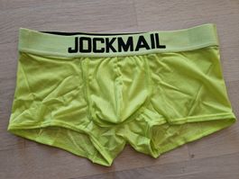 Jockmail Boxershorts Herren gelb