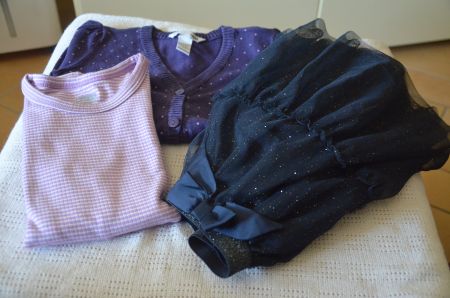 TAILLE 122-128 - KLEIDERPAKET