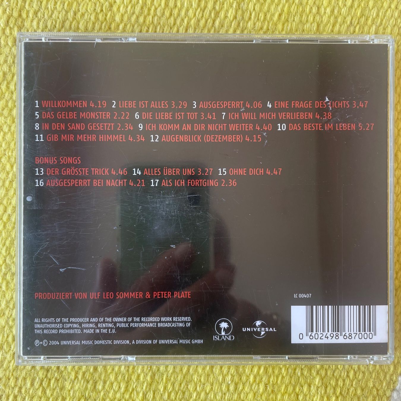 CDs: ROSENSTOLZ-HERZ – Gebraucht aus Rorschacherberg von CD-Roli 1