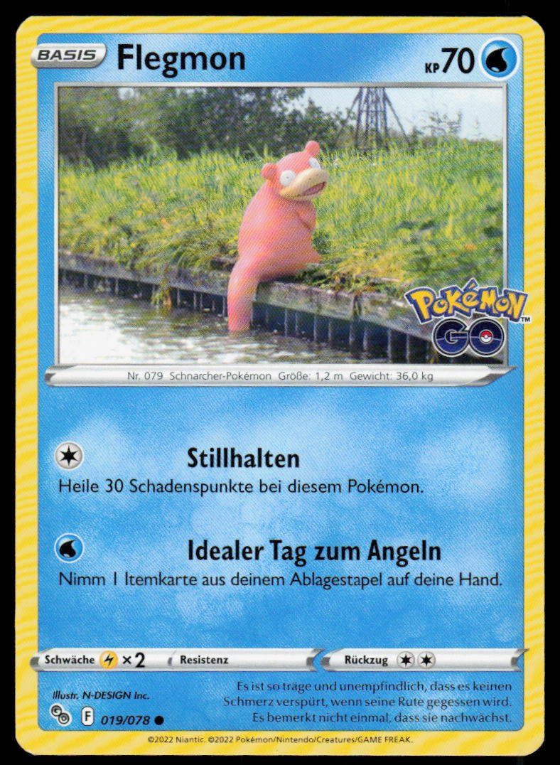 Pokémon Carte collezionabili: Pokemon Flegmon 019/078 – Usato da Herisau venduto da Pokemon2025