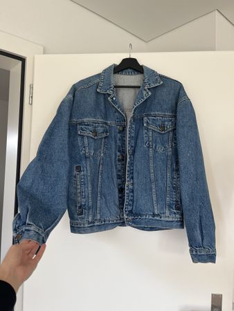 Top Life Jeansjacke / Vintage Denim Oversize