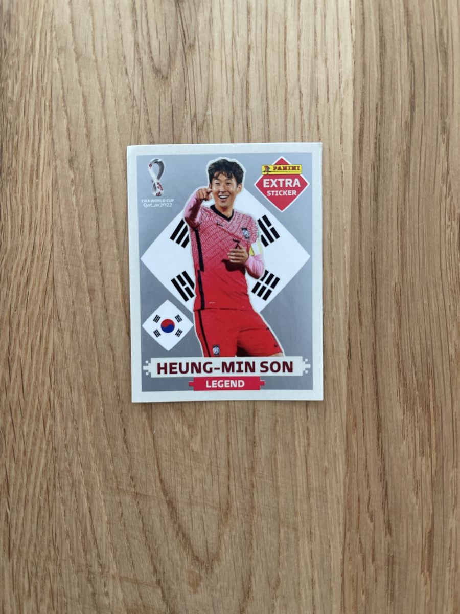 Panini Carte collezionabili: Panini WM 2022 - Extra Sticker - Silver - Heung Min Son – Nuovo (secondo la descrizione) da Ballwil venduto da chieffzz