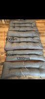 Palettenkissen Set grau 120x80cm und 120x40cm gebraucht