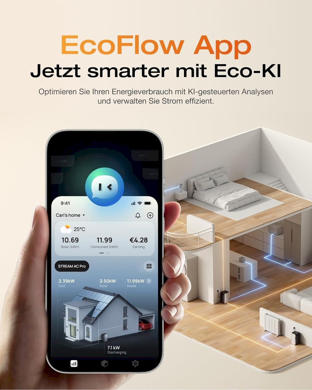 Dispositivi a energia solare: EcoFlow STREAM AC Pro Balkonkraftwerk – Nuovo e nell'imballaggio originale da Bottighofen venduto da zaap 5