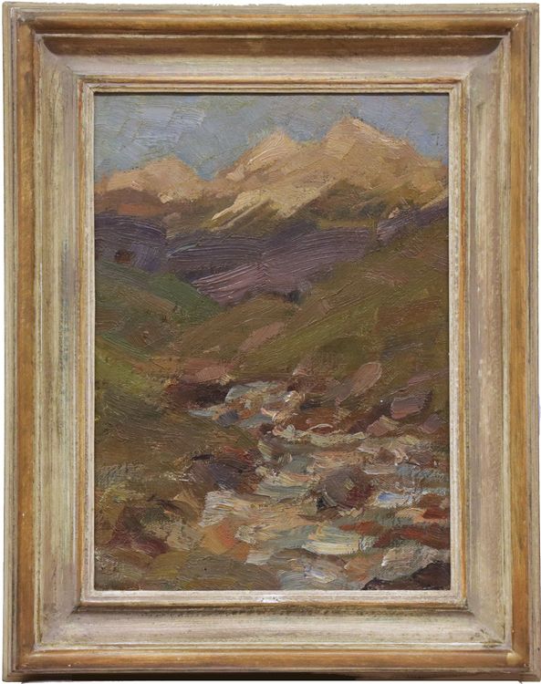 Wilhelm Hugo Rupprecht (1881-1970): Ölbild 