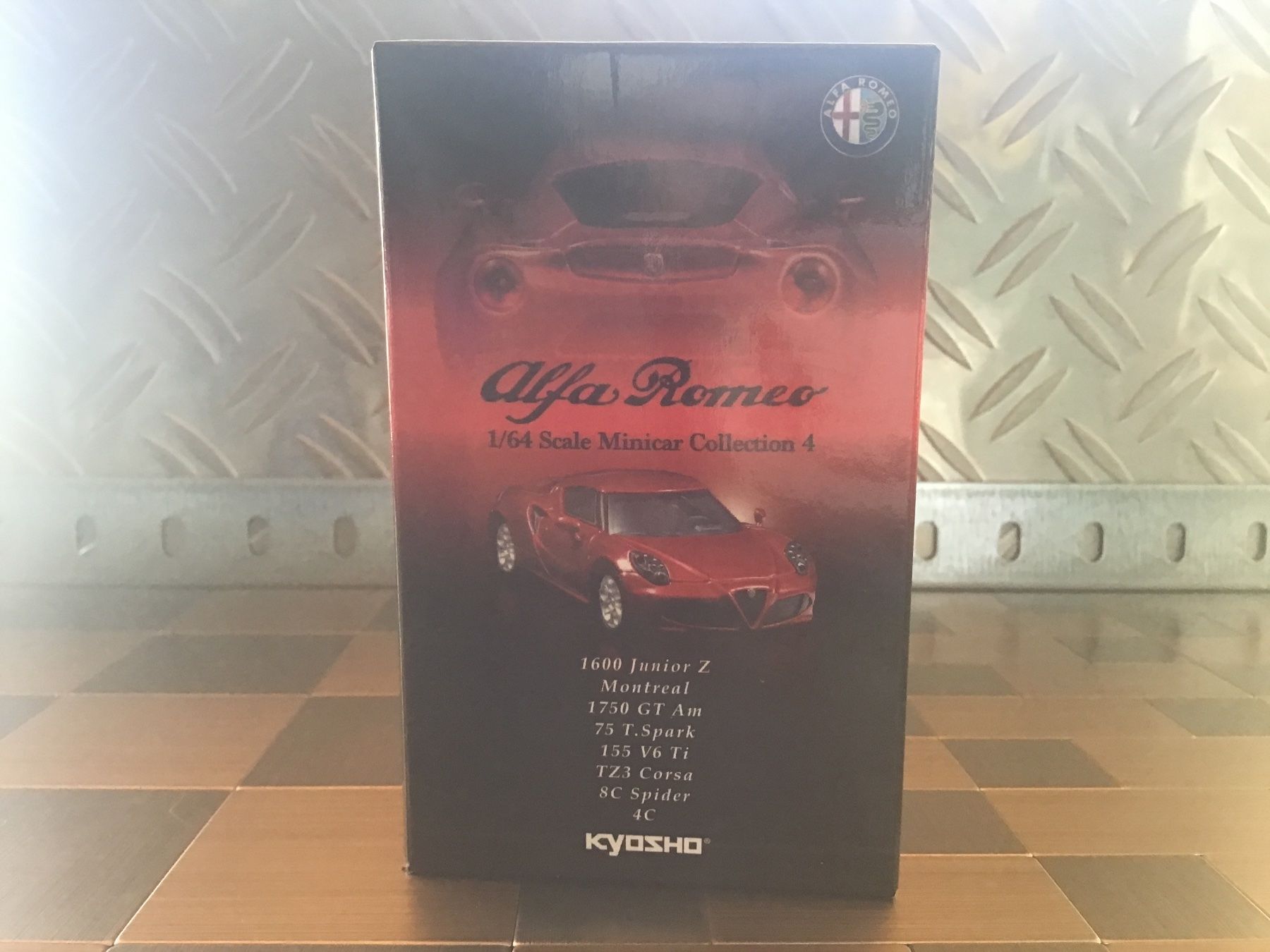 Alfa Romeo Modellini d'auto: ALFA ROMEO 1/64 MINICAR COLLECTION 4 – Usato da Männedorf venduto da Spezial-Modelle 4