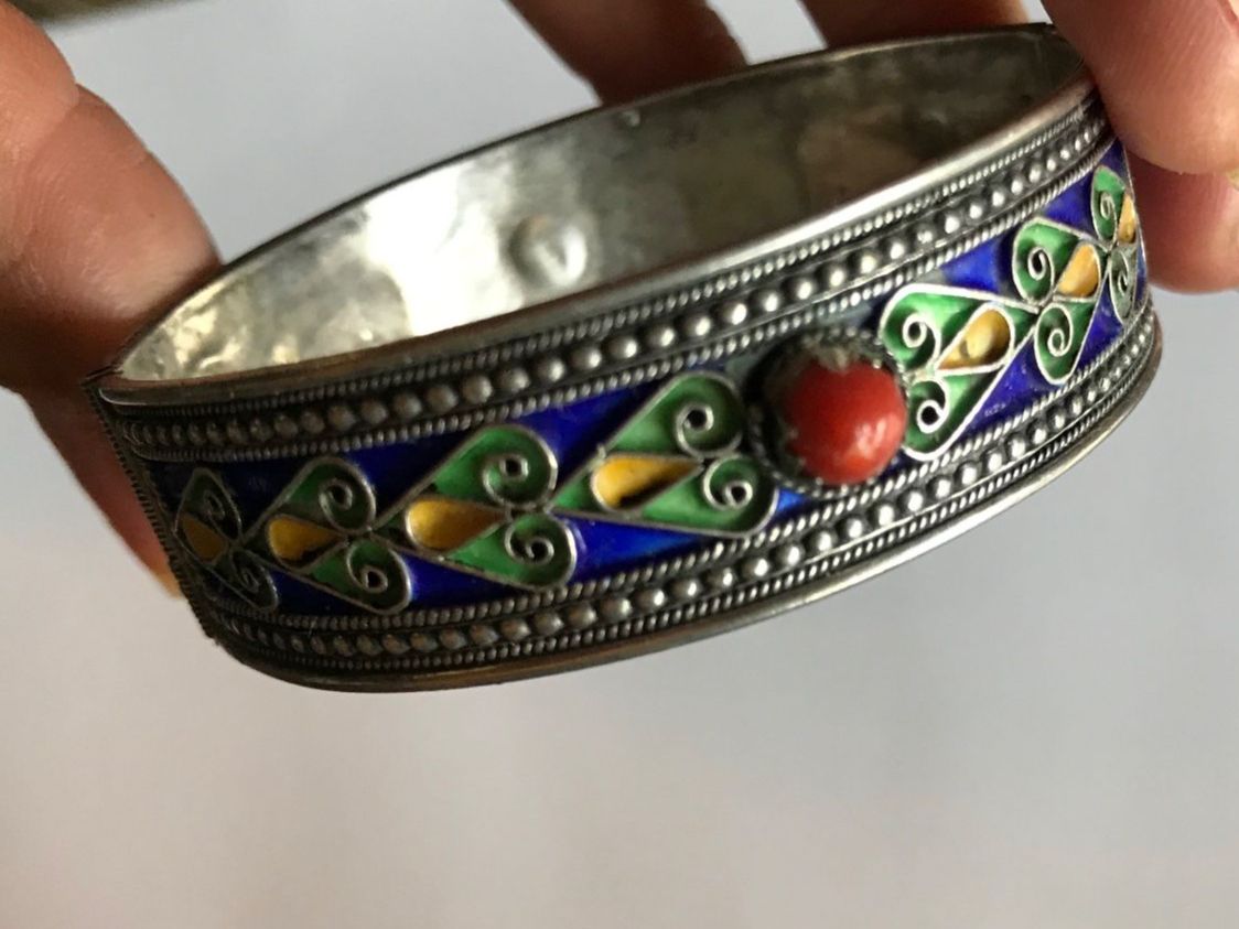 Bracciali & Braccialetti: bracelet berber en argent – Usato da Grimisuat venduto da eliseba88 4