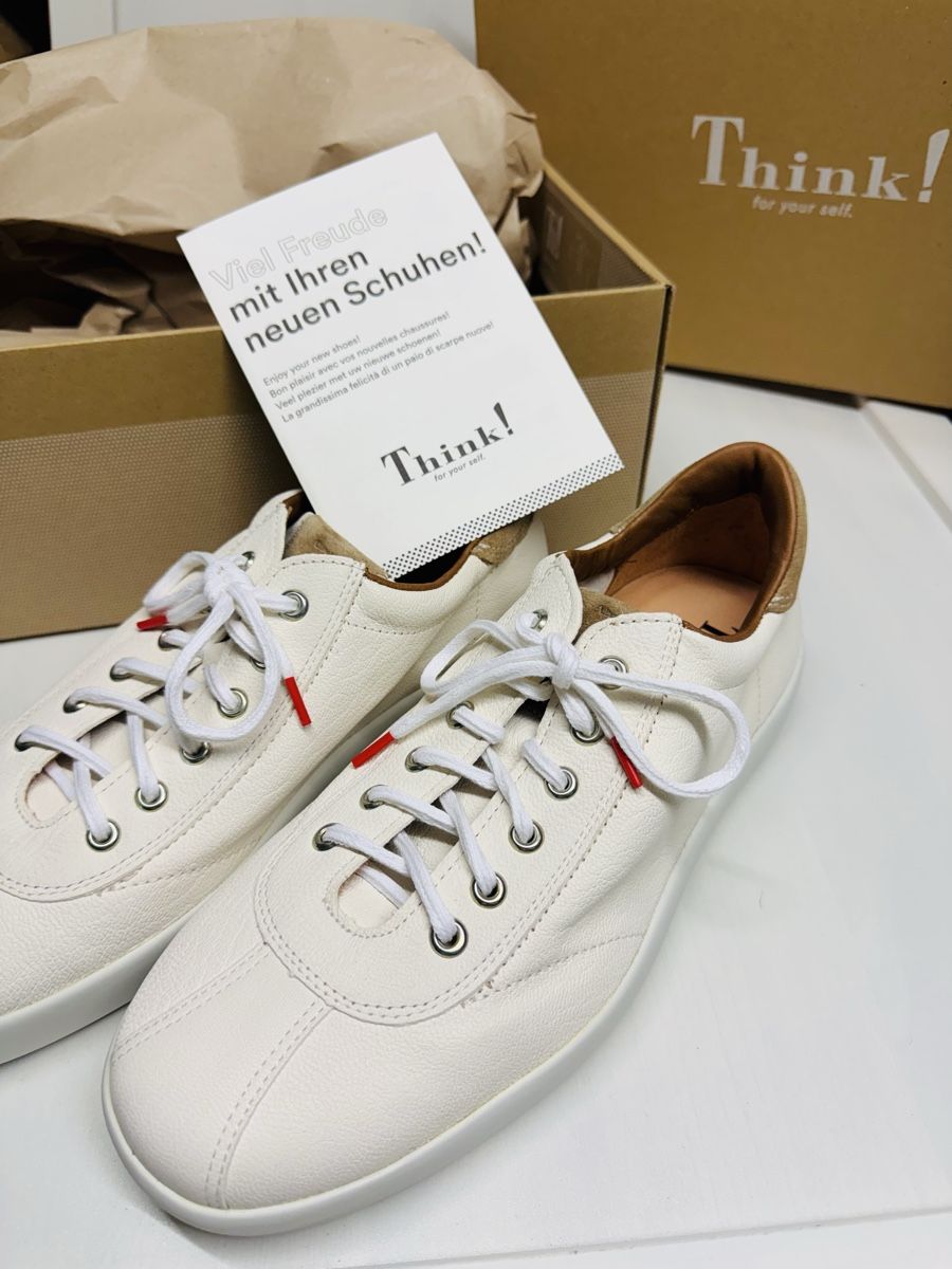 Think Scarpe da uomo: Think! Chaussures Joeking Blanc 42.5 neuf – Nuovo e nell'imballaggio originale da Brügg BE venduto da Goob