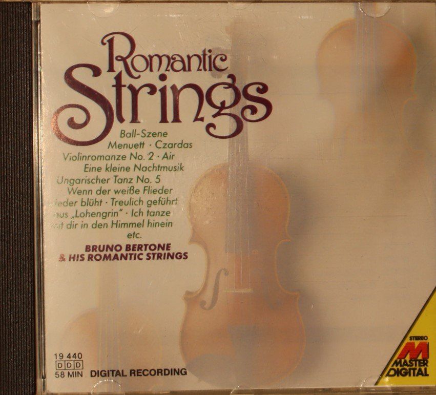 CDs: Bruno Bertone - Romantic Strings – D'occasion à Luzern par CONTENTI