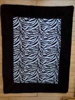 Kuschelige Zebra Kuscheldecke Fleecedecke Wohndecke