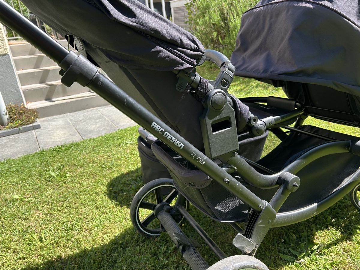 ABC Design Carrozzine: ABC Design Zoom 2 schwarz - Geschwisterwagen – Usato da Kreuzlingen venduto da pka_5rfy 3
