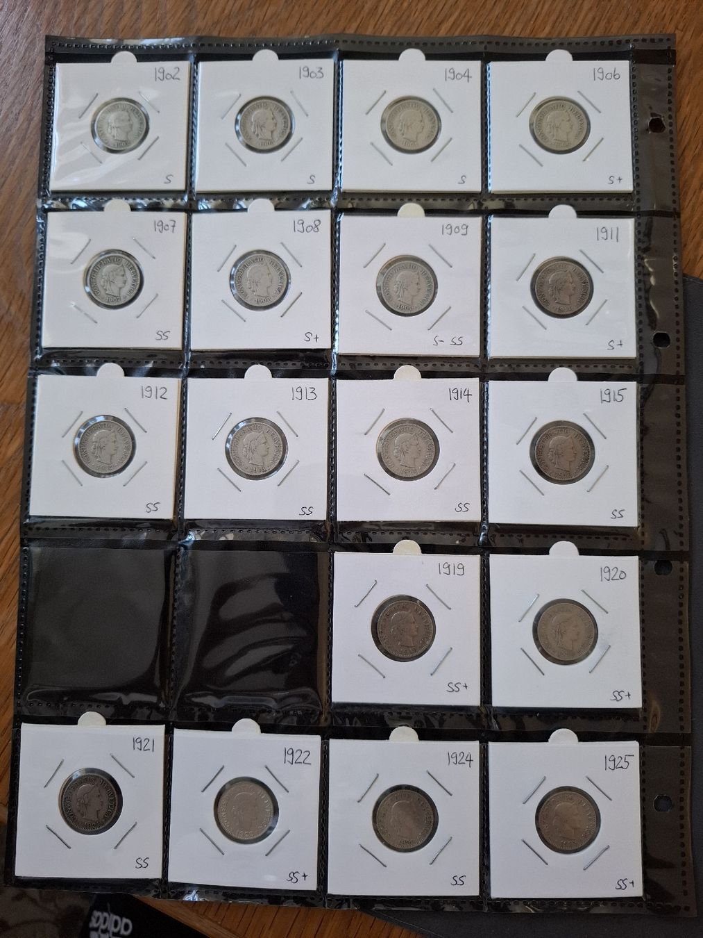 Tutti le monete: 10 Rappen Sammlung nr.27 – Usato da Hunzenschwil venduto da Hardrock6 1
