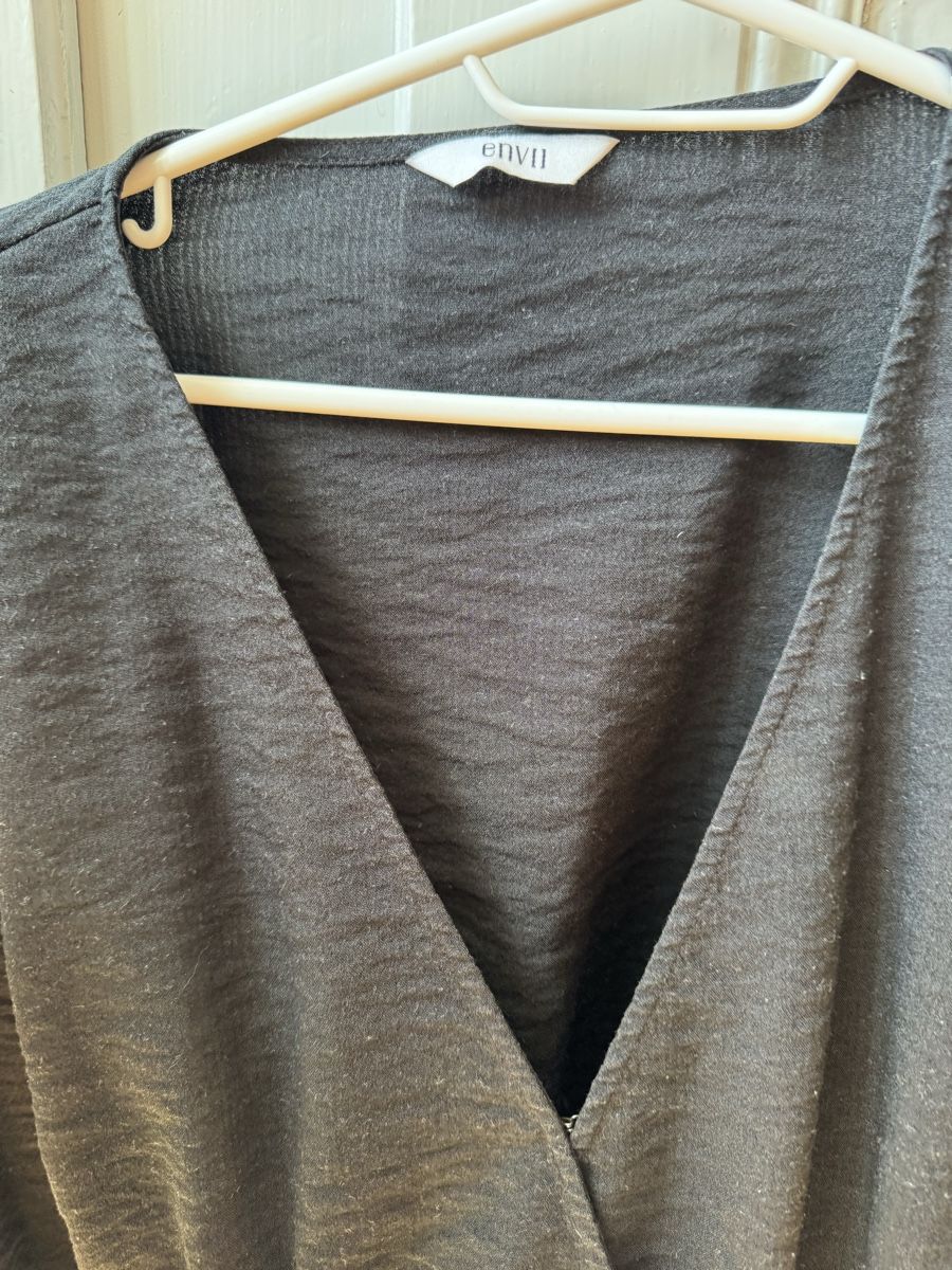 Blusen: BLACK WRAP blouse – Neu (gemäss Beschreibung) aus Bern von FashionK92 1