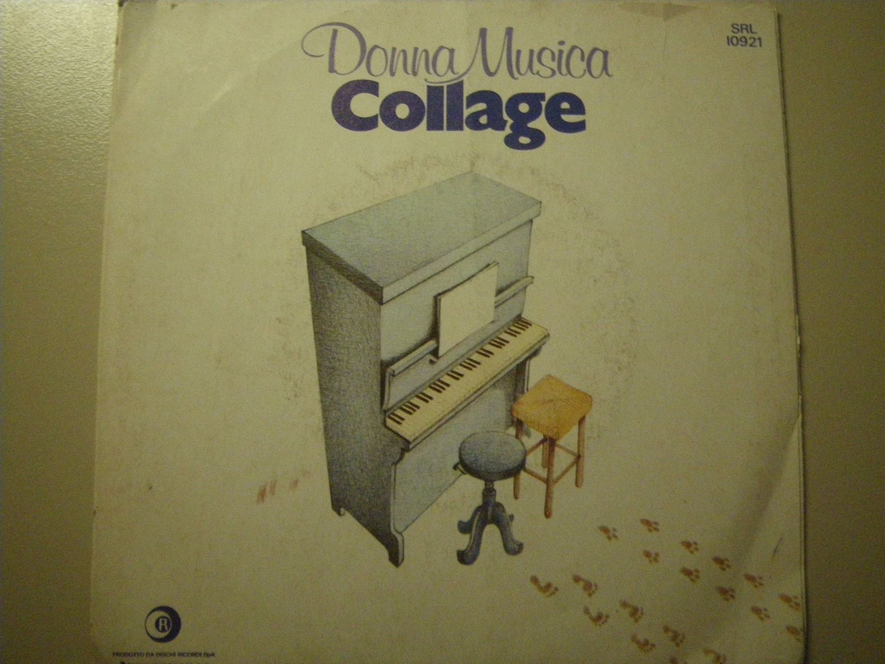 Schallplatten: Vinyl-Single Collage - Donna Musica – Gebraucht aus Langenthal von Modo39