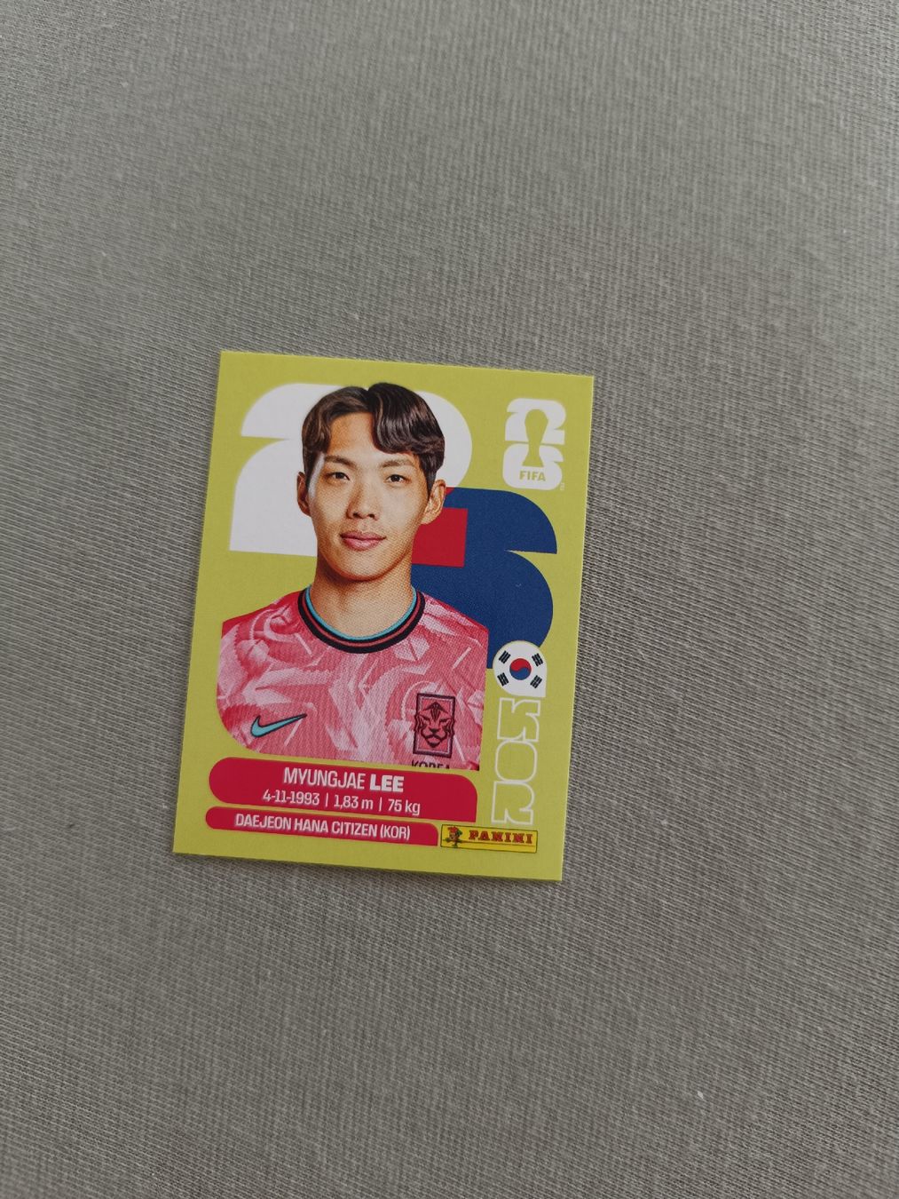 Panini Sammelbilder & Trading cards: Panini KOR9 – Neu und originalverpackt aus Muri AG von Puschelknuffel