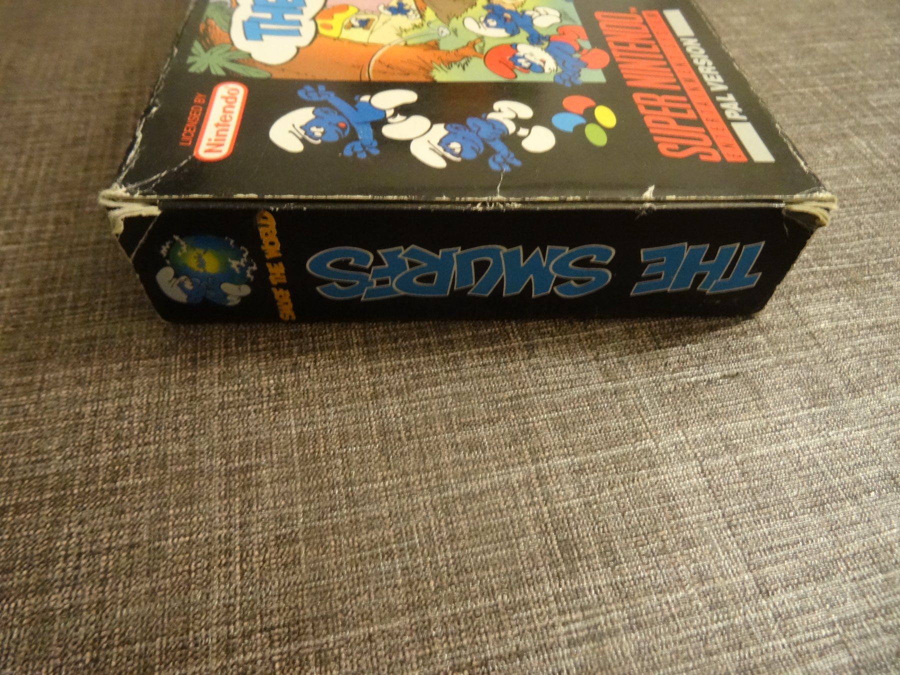 Nintendo Giochi: The Smurfs Schlümpfe SNES OVP – Usato da Olten venduto da Disc-Ausverkauf 4