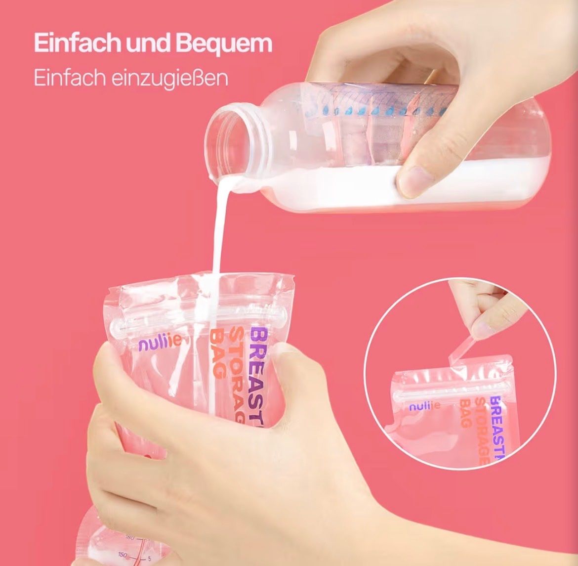 Contenitori & Simili: Muttermilchbeutel Nuliie in Originalverpackung – Nuovo e nell'imballaggio originale da Schönenberg TG venduto da Apfeladel 5