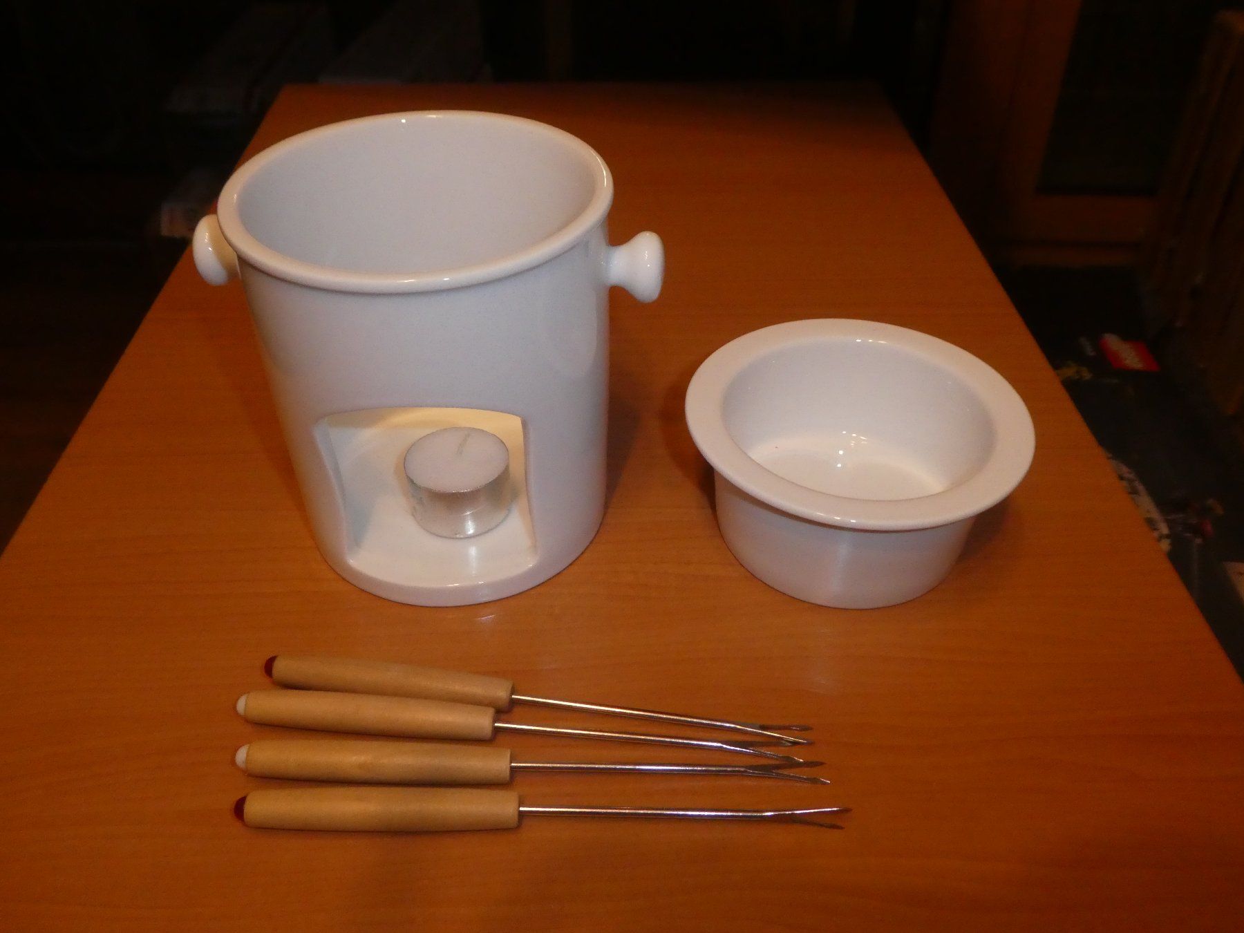 Set di piatti: Schoko-Fondue Set – Nuovo (secondo la descrizione) da Dinhard venduto da heidibei 3