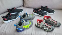 4 Paar Kinderschuhe, Grössen 31 + 32