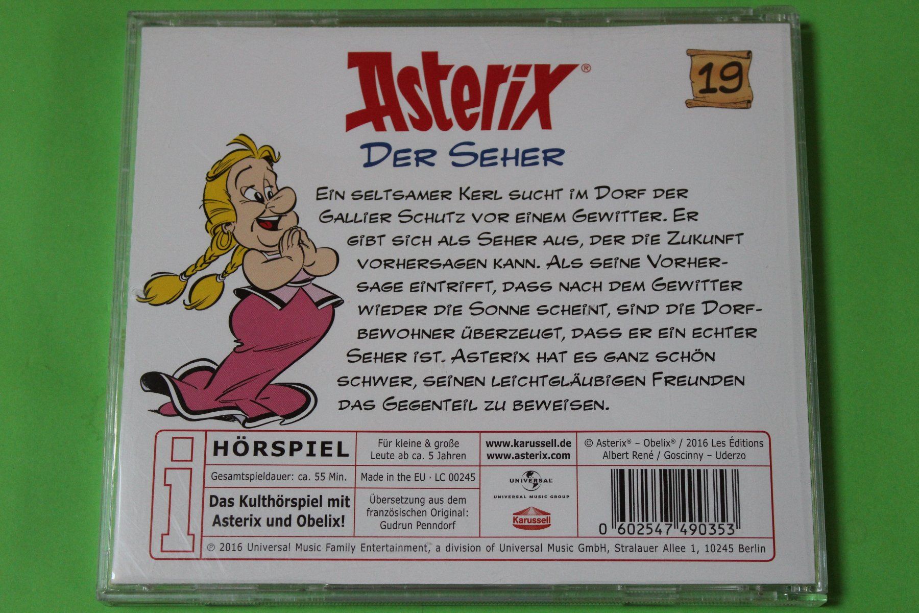 Audiolibri: ASTERIX 19 - DER SEHER Hörspiel-CD – Usato da Tübach venduto da JamesStone 2