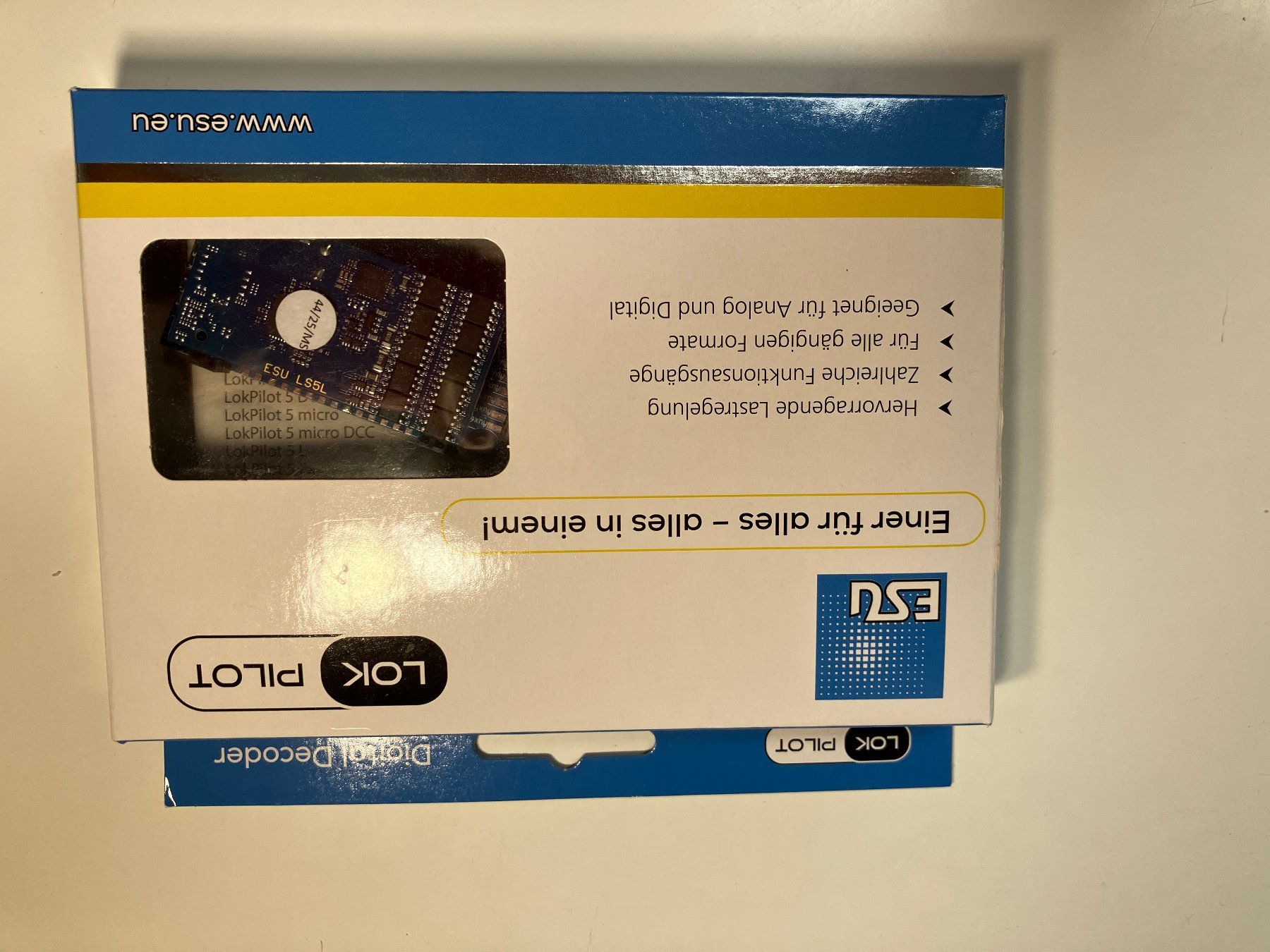Esu Modelleisenbahnen: ESU Lokpilot 5L Digitaldecoder – Gebraucht aus Gossau ZH von Edvsale 1