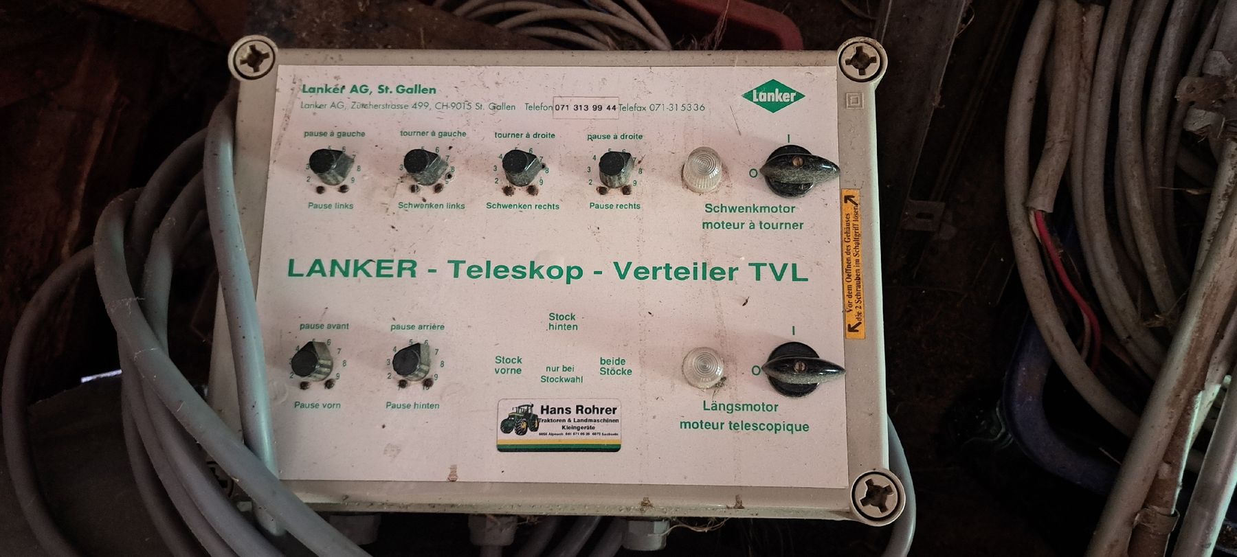 Tutte le macchine: Heuverteiler Lnaker mit Wild Gebläse – Usato da Sachseln venduto da Furner94 9