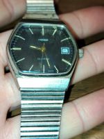 Hebe Quarzuhr, Edelstahl, Vintage 