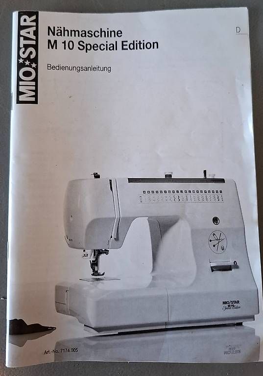Mio Star Macchine da cucire: Mio-Star Nähmaschine – Usato da Grub SG venduto da mar_2yfd 4