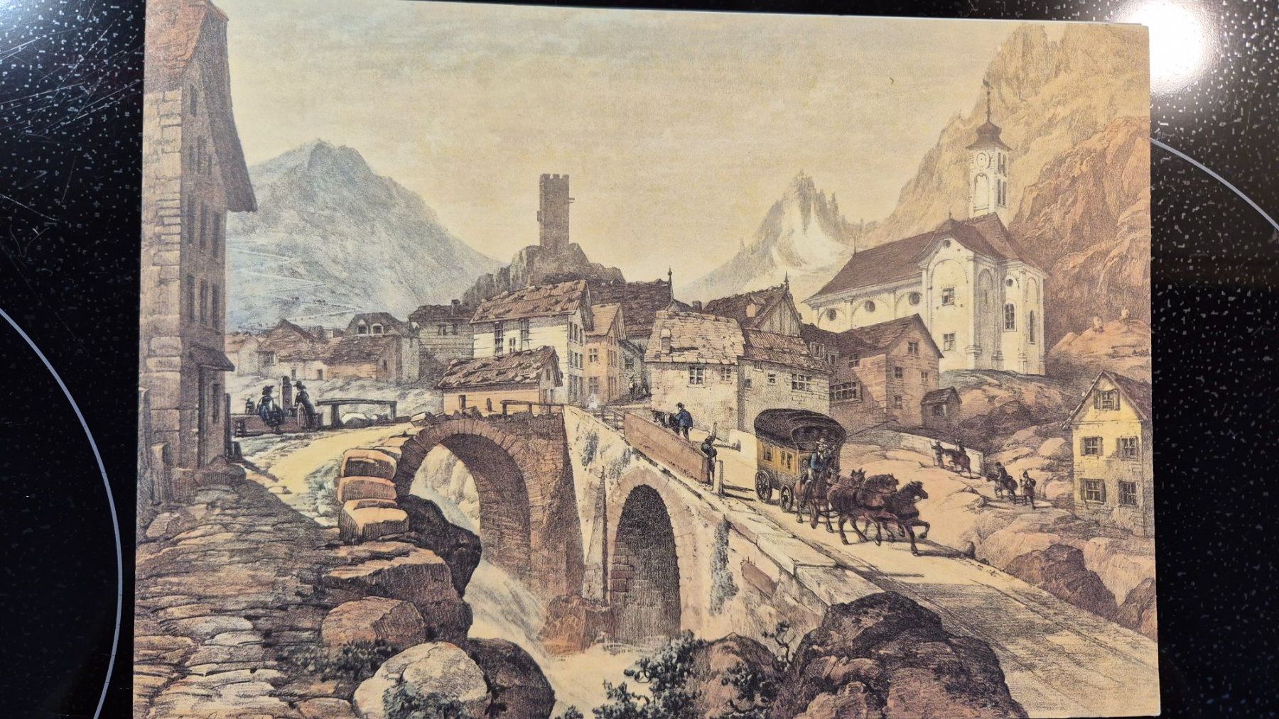 Alle Briefmarken: Briefmarken 1982, Gotthard – Gebraucht aus Wängi von Maur1 1