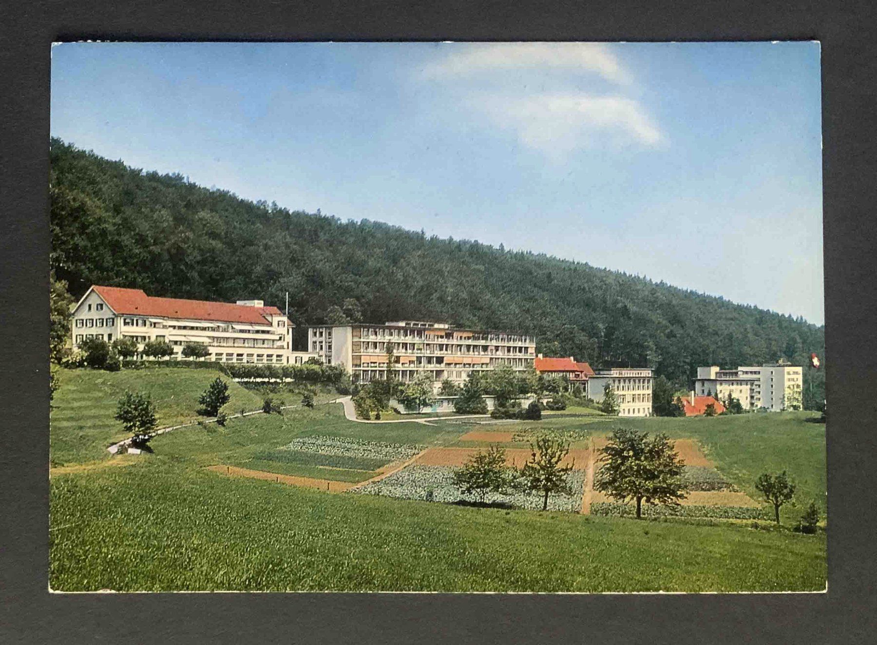 Cartoline postali: AK Aargauische Heilstätte Barmelweid – Usato da Goldau venduto da artelier1