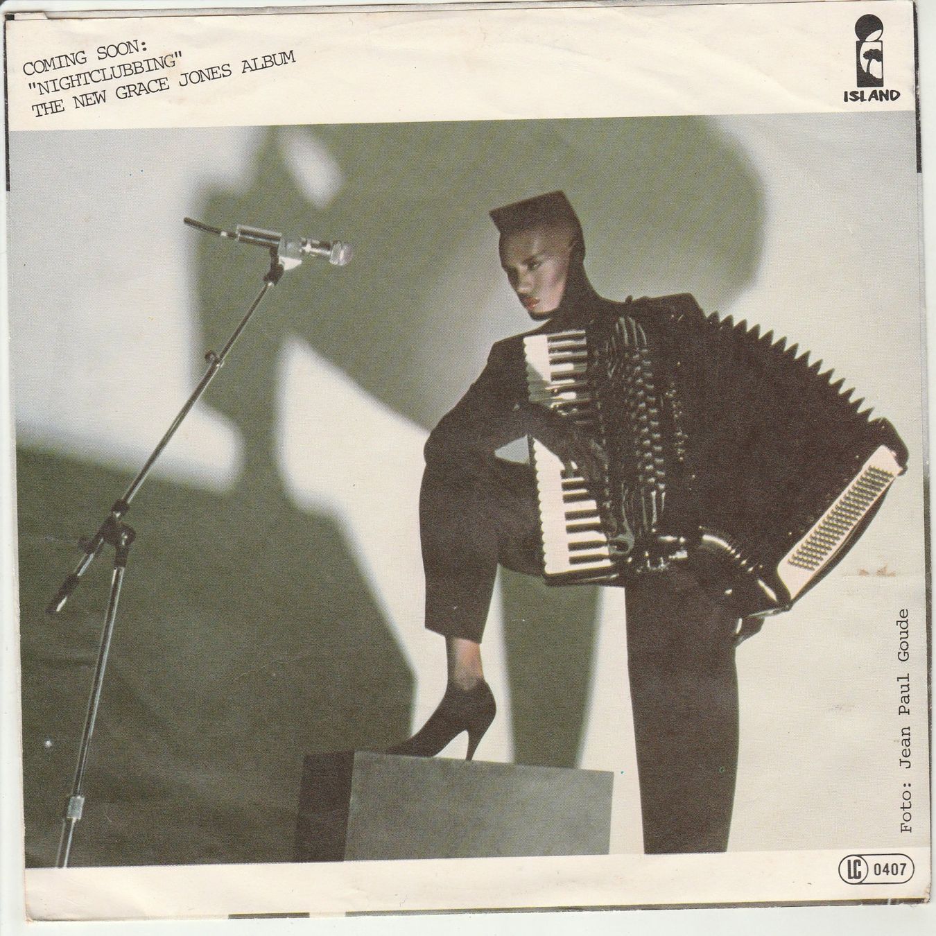 Schallplatten: Grace Jones - I've seen that Face before 7" Vinyl 1981 – Gebraucht aus Tübach von JamesStone 1