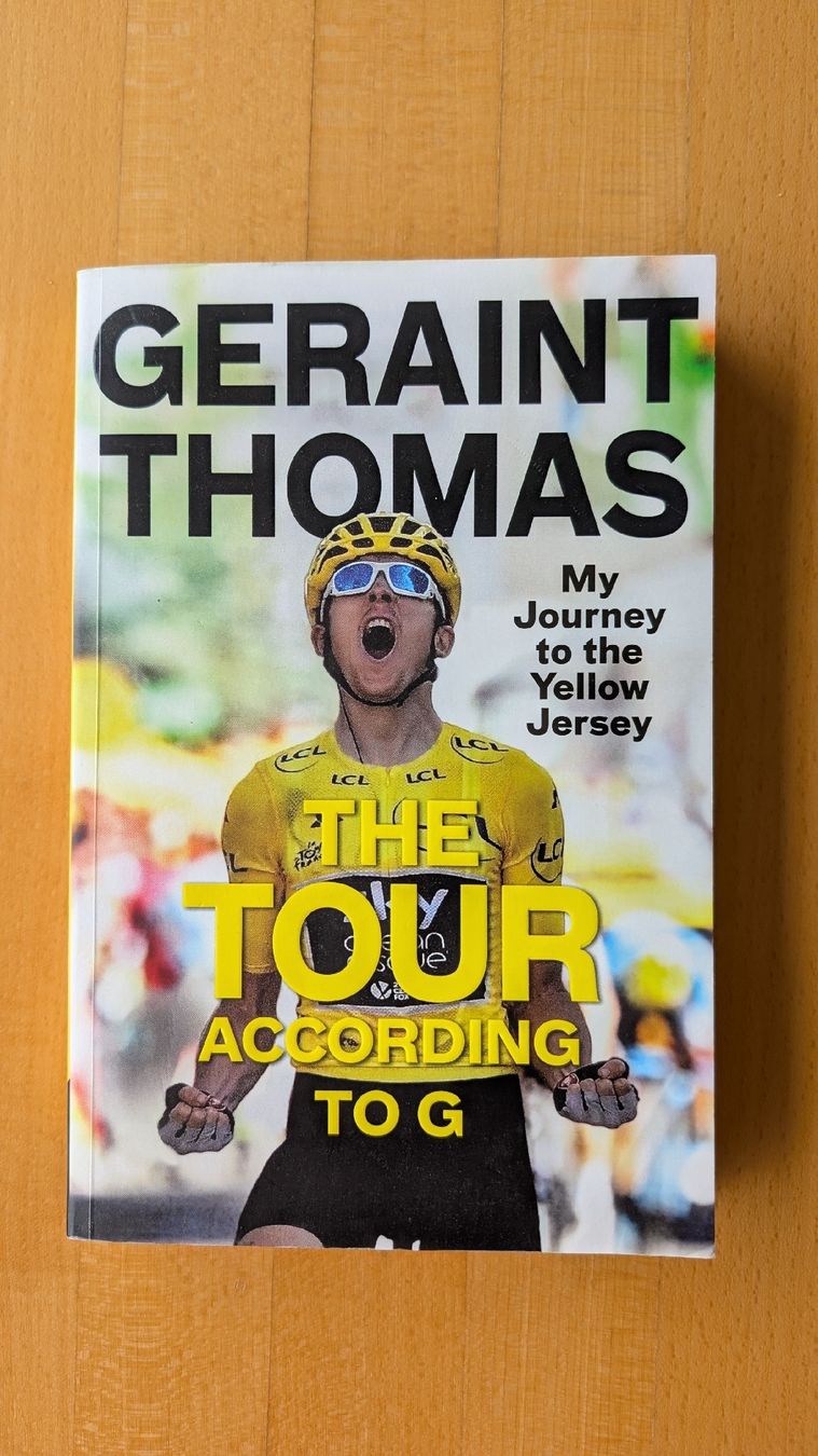 Libri: Geraint Thomas: The Tour According to G – Usato da Uster venduto da lucam99