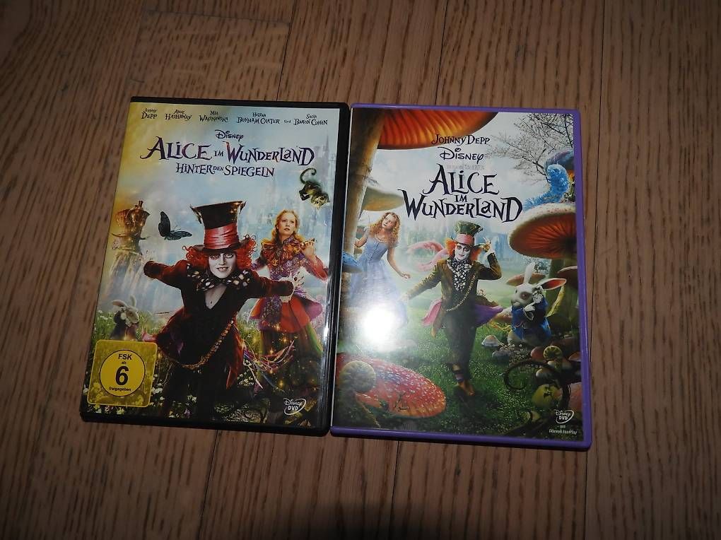 Tous les DVDs: 2 Alice im Wonderland DVD's – D'occasion à Hergiswil NW par Noema2006