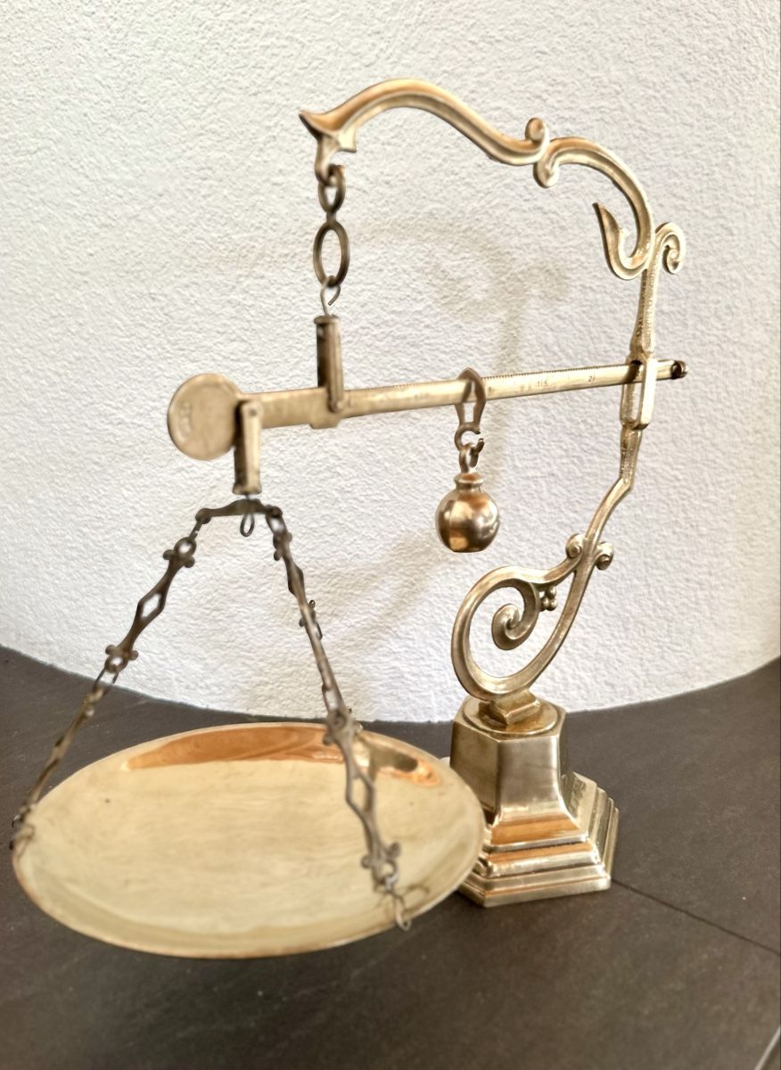 Bilance e pesi: Waage Messing Antik – Usato da Bern venduto da ACR12 7