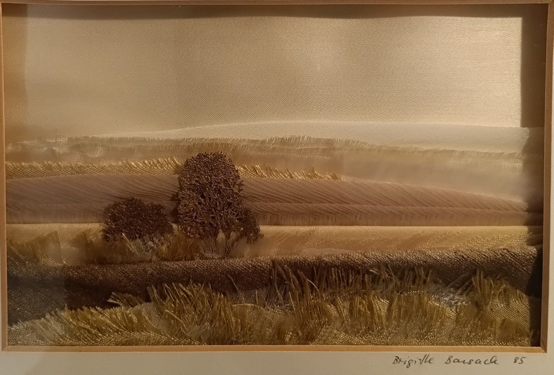 Foto & Immagini: Bild, Textilkunst, signiert – Usato da Allschwil venduto da ddo39 1