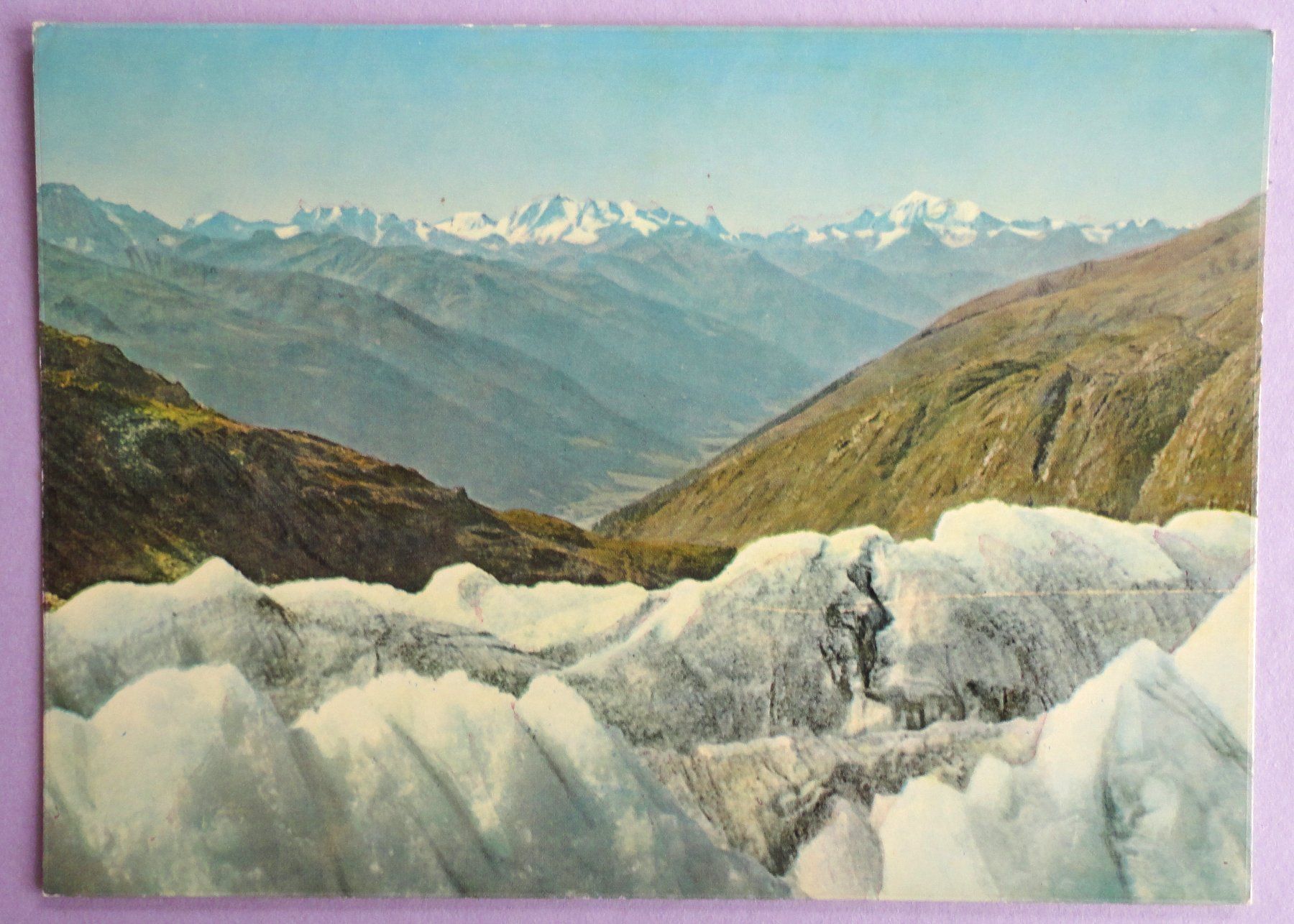 Cartoline postali: Rhonegletscher – Usato da Fétigny venduto da Billy2miny