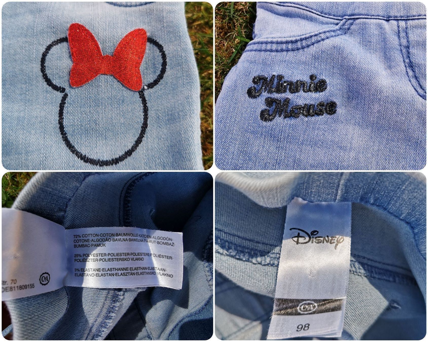 C&A Pantaloni: C&A Jeans  Leggins/Hose  Gr. 98 – Usato da Seuzach venduto da Tureda 3