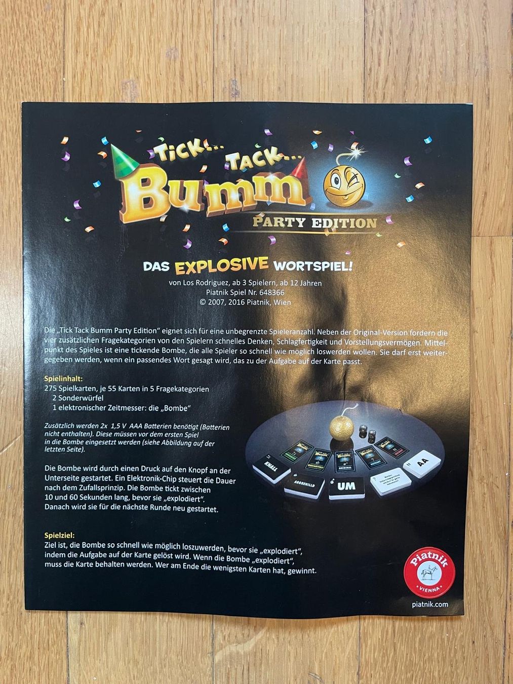 Giochi: Bumm - Das explosive Wortspiel – Nuovo (secondo la descrizione) da Villnachern venduto da Durot 2