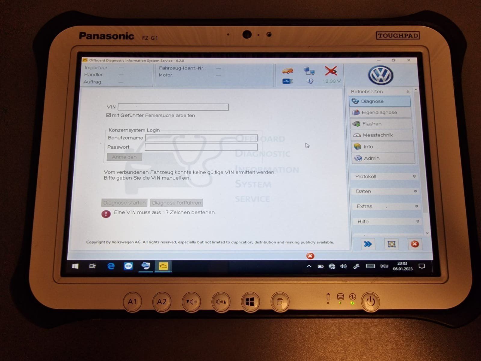 Tutti gli attrezzi: OBD Diagnose Computer ETKA8.2 ODIS ElsaWin Komplet System – Usato da Chur venduto da _xtronix_ 2
