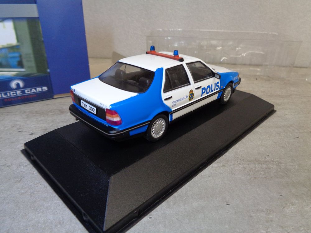 Atlas 1:43 Saab 9000 CD Police du monde | Kaufen auf Ricardo