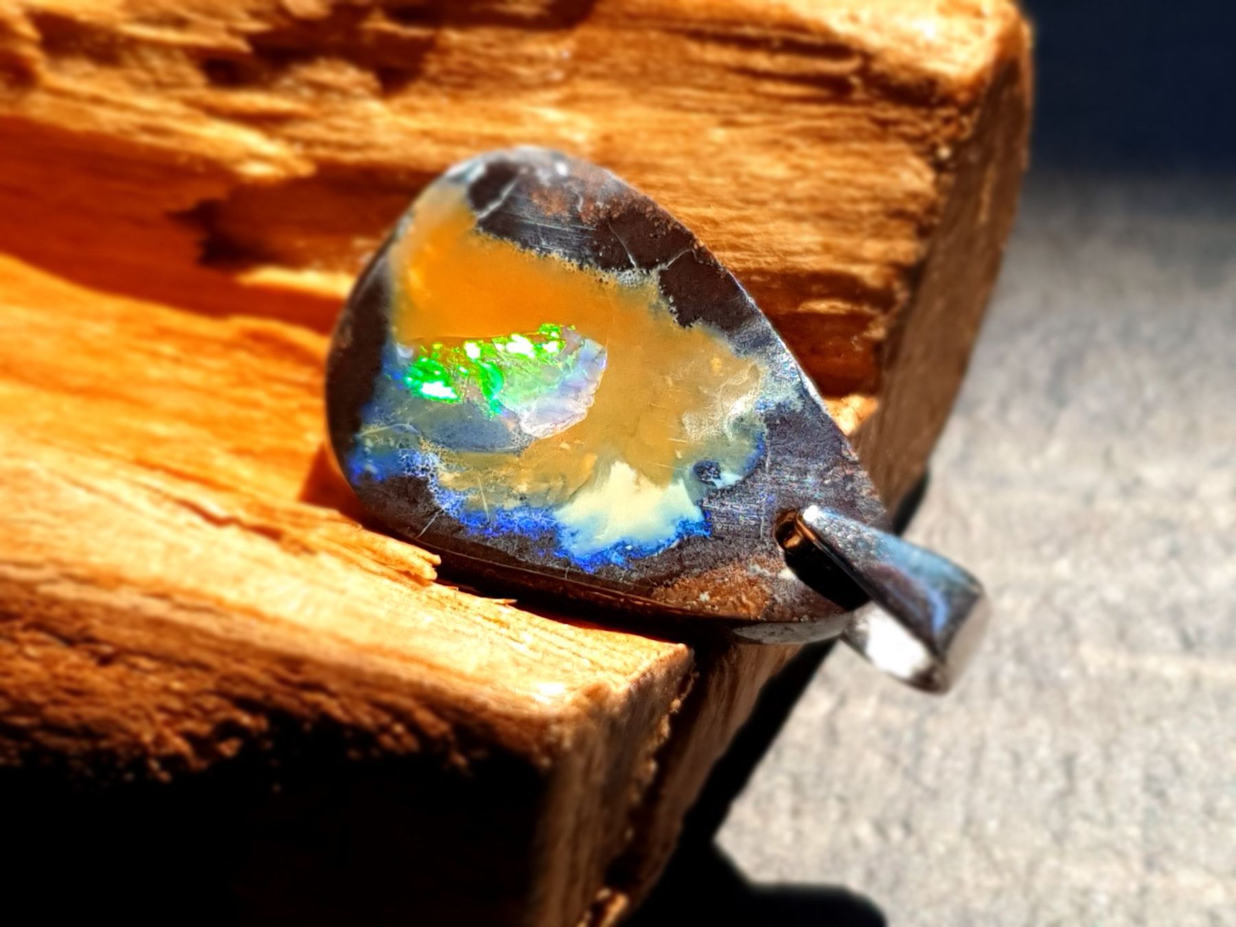 Ciondoli: Boulder Opal Anhänger. – Nuovo (secondo la descrizione) da Niederbüren venduto da Raphael014 2