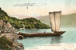 Beatenbucht   BE - Thunersee  (Stabstempel: Boudry)  um 1905