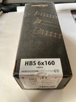 Vis à tête fraisées HBS 6x160 mm - Qualité Supér...