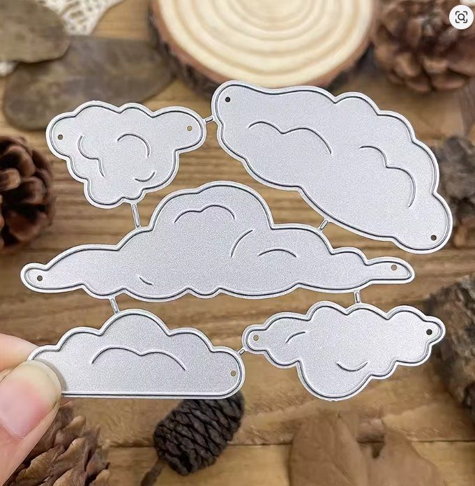 Sciablone: Neues Stanzschablonen-Set Wolken – Nuovo e nell'imballaggio originale da Effretikon venduto da wenuss 1