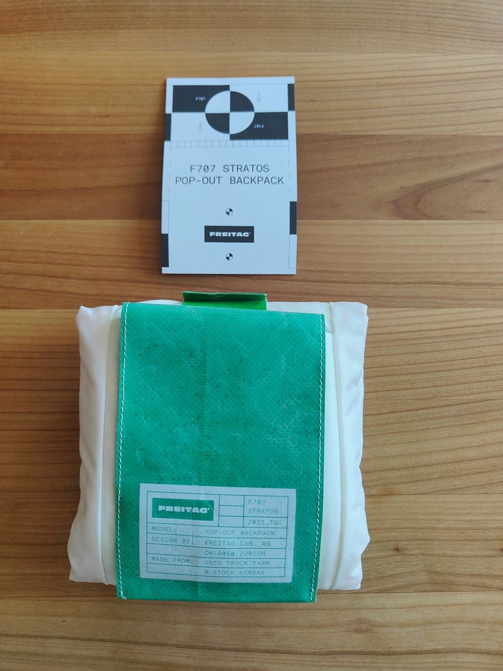 Freitag Zaini: Freitag-Rucksack Stratos F707 – Nuovo (secondo la descrizione) da Winterthur venduto da 1rainbow54