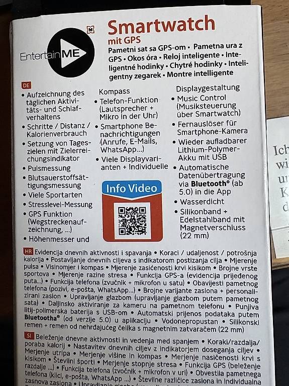 Smartwatch: Smartwatch mit GPS – Gebraucht aus Brugg AG von Kabru 1